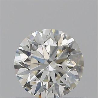 0.50 Carat Round H VS1 EX VG IGI Natural Diamond