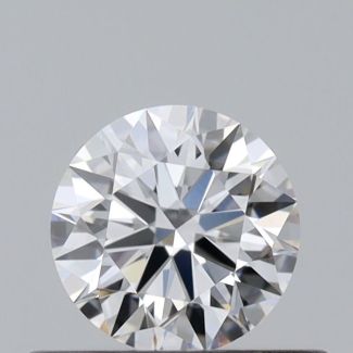 0.35 Carat Round D VVS1 EX GIA Natural Diamond