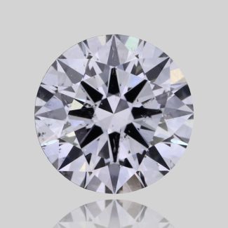 0.7 Carat Round F SI2 EX GIA Natural Diamond