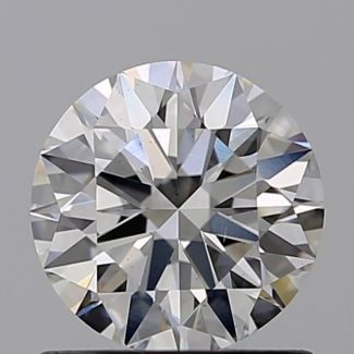 1.0 Carat Round F VS1 EX GIA Natural Diamond