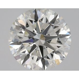 1.01 Carat Round I VS2 EX GIA Natural Diamond