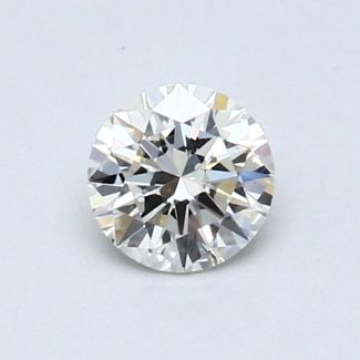 0.46 Carat Round I VS2 EX VG GIA Natural Diamond