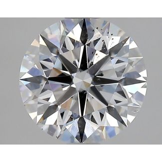 1.8 Carat Round E SI1 EX GIA Natural Diamond