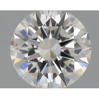 0.5 Carat Round H IF EX GIA Natural Diamond