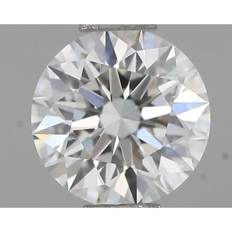 0.45 Carat Round G VVS2 EX GIA Natural Diamond