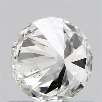 0.50 Carat Round I VS2 VG EX GIA Natural Diamond