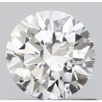 0.59 Carat Round D FL EX GIA Natural Diamond