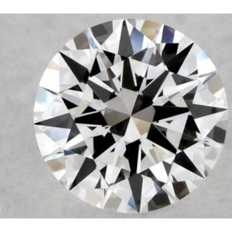 0.29 Carat Round E VVS2 EX GIA Natural Diamond