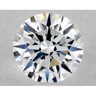 0.33 Carat Round E VVS1 EX GIA Natural Diamond