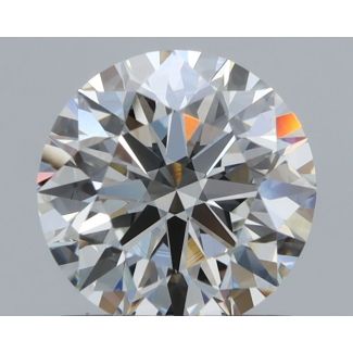 1.12 Carat Round H VS1 EX GIA Natural Diamond