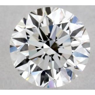 0.31 Carat Round E VVS1 VG EX GIA Natural Diamond