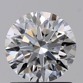 0.95 Carat Round D VS2 EX GIA Natural Diamond