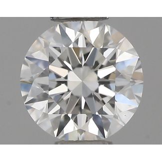 0.34 Carat Round E VS1 EX VG GIA Natural Diamond