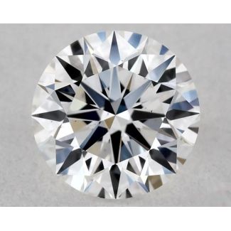 0.54 Carat Round F VS1 EX GIA Natural Diamond