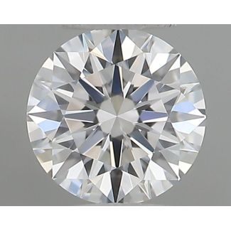 0.27 Carat Round E VVS2 EX GIA Natural Diamond