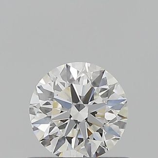 0.53 Carat Round G IF EX GIA Natural Diamond