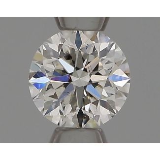 0.30 Carat Round H SI2 VG EX GIA Natural Diamond