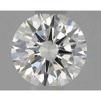 0.30 Carat Round G SI1 EX GIA Natural Diamond