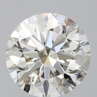 1.8 Carat Round H VS2 EX GIA Natural Diamond