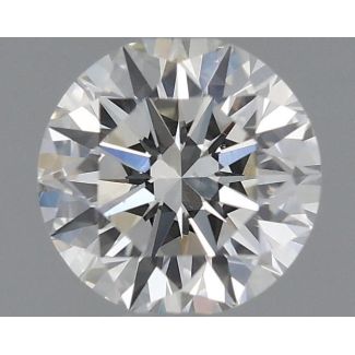 0.4 Carat Round I VS2 VG EX GIA Natural Diamond