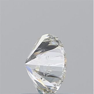 0.7 Carat Round H SI2 EX GIA Natural Diamond