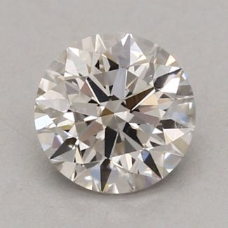 0.31 Carat Round H SI1 EX GIA Natural Diamond