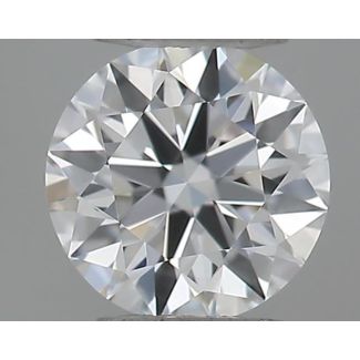 0.19 Carat Round D IF EX GIA Natural Diamond