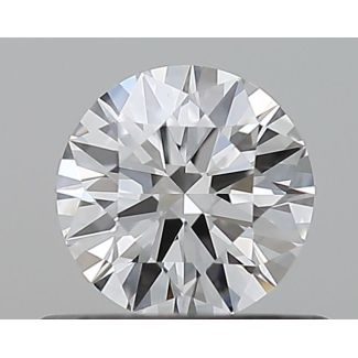 0.5 Carat Round D VS1 EX GD GIA Natural Diamond