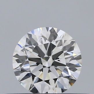 0.32 Carat Round H VVS1 EX VG GIA Natural Diamond