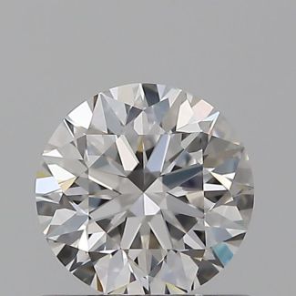 0.61 Carat Round F IF EX GIA Natural Diamond