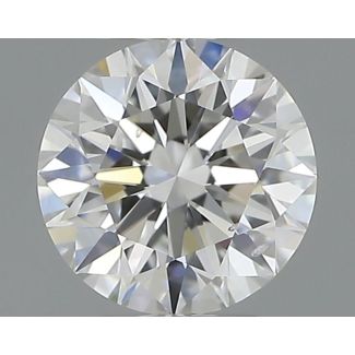 0.36 Carat Round F SI1 EX GIA Natural Diamond