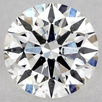 0.5 Carat Round G SI2 EX GIA Natural Diamond