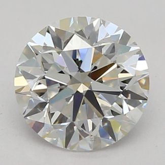 0.60 Carat Round D VS2 VG EX GIA Natural Diamond