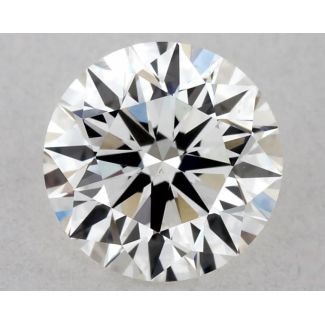 0.56 Carat Round G VS1 EX GIA Natural Diamond