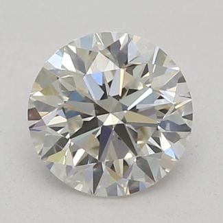 0.45 Carat Round H VS1 VG EX GIA Natural Diamond