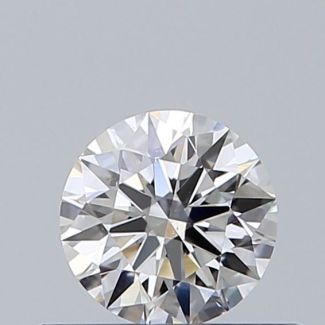 0.36 Carat Round F VS2 EX GIA Natural Diamond