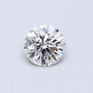 0.41 Carat Round H VS2 VG EX GIA Natural Diamond