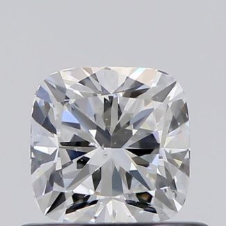 0.50 Carat Cushion Modified E SI1 - EX VG GIA Natural Diamond