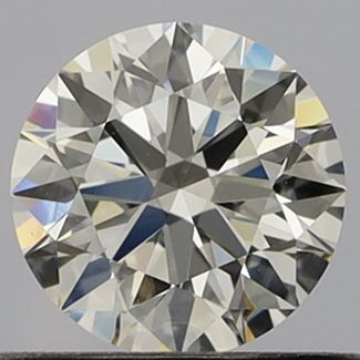 0.61 Carat Round F VS1 EX GIA Natural Diamond