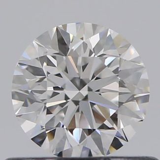 0.51 Carat Round E VS1 VG EX GIA Natural Diamond