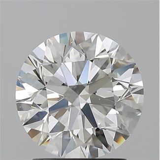 2.00 Carat Round G VS1 EX VG HRD Natural Diamond