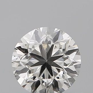 0.50 Carat Round H SI2 GD VG IGI Natural Diamond