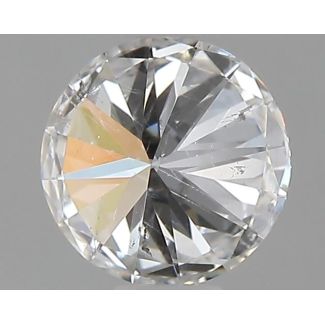 0.5 Carat Round F SI2 EX GIA Natural Diamond