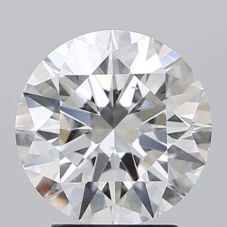 3.02 Carat Round G SI2 EX GIA Natural Diamond