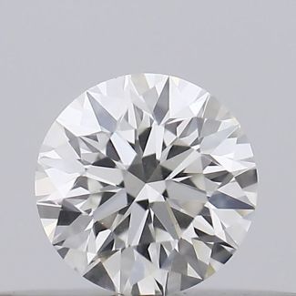 0.18 Carat Round F SI1 EX GIA Natural Diamond