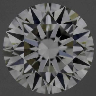 0.60 Carat Round F VS2 EX VG GIA Natural Diamond