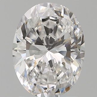 1.51 Carat Oval D SI1 - EX VG GIA Natural Diamond