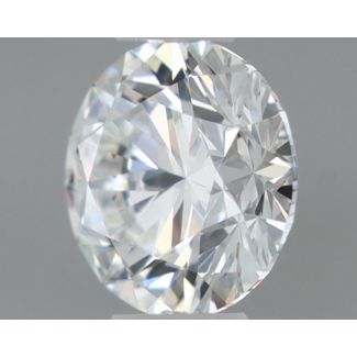 0.35 Carat Round F VS1 EX GIA Natural Diamond