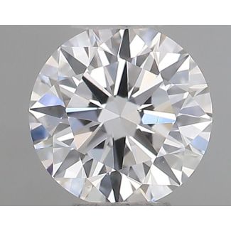 0.40 Carat Round E VS1 EX VG GIA Natural Diamond