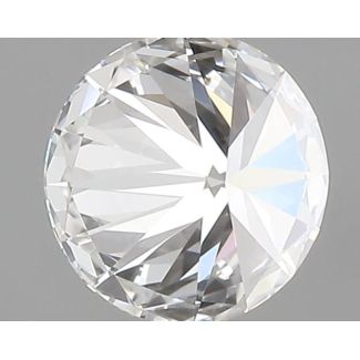 0.35 Carat Round F VVS1 EX GIA Natural Diamond